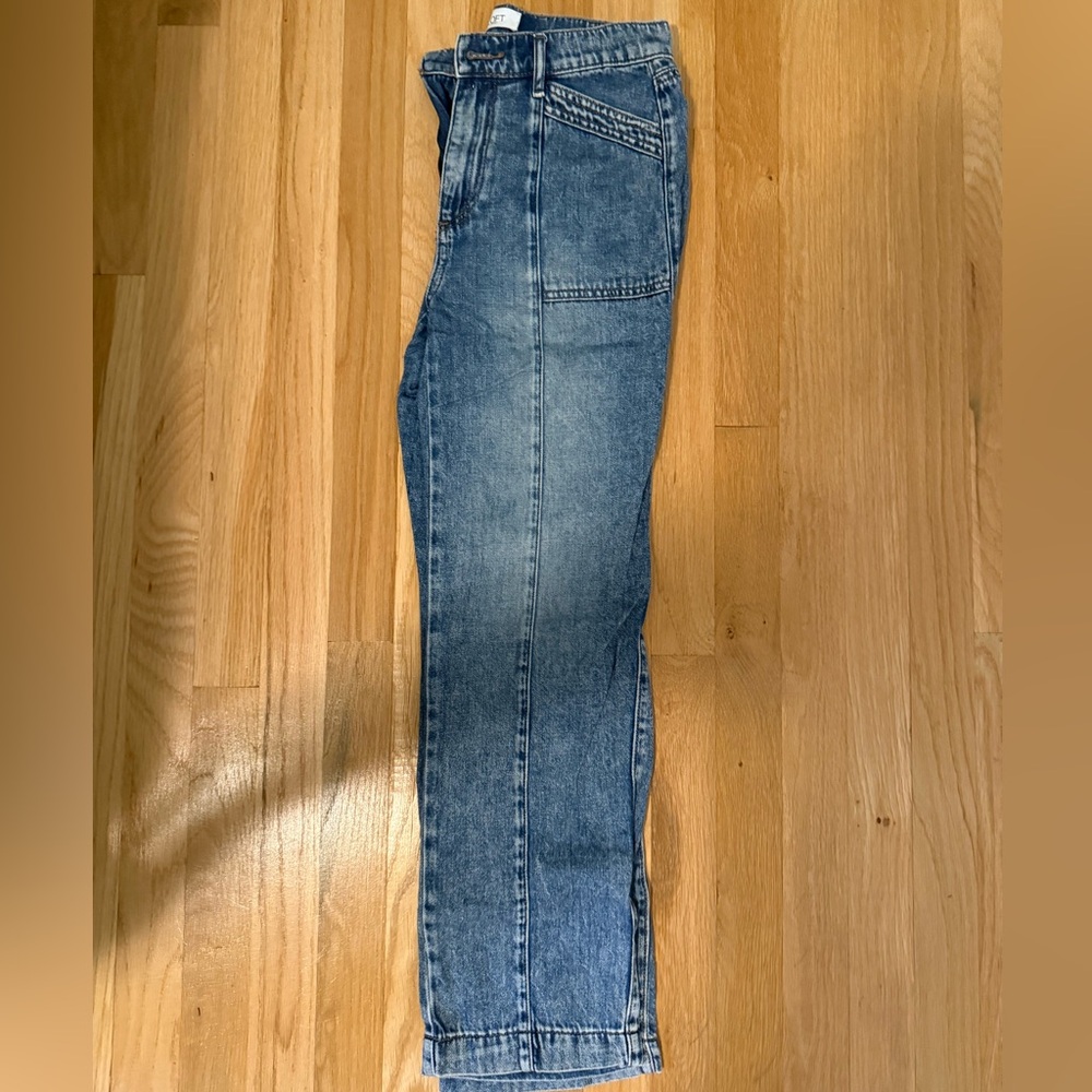 Loft High Rise Straight Jeans